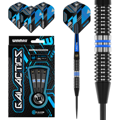 Winmau GALACTICS Steeldart Set 24 oder 26 Gr.
